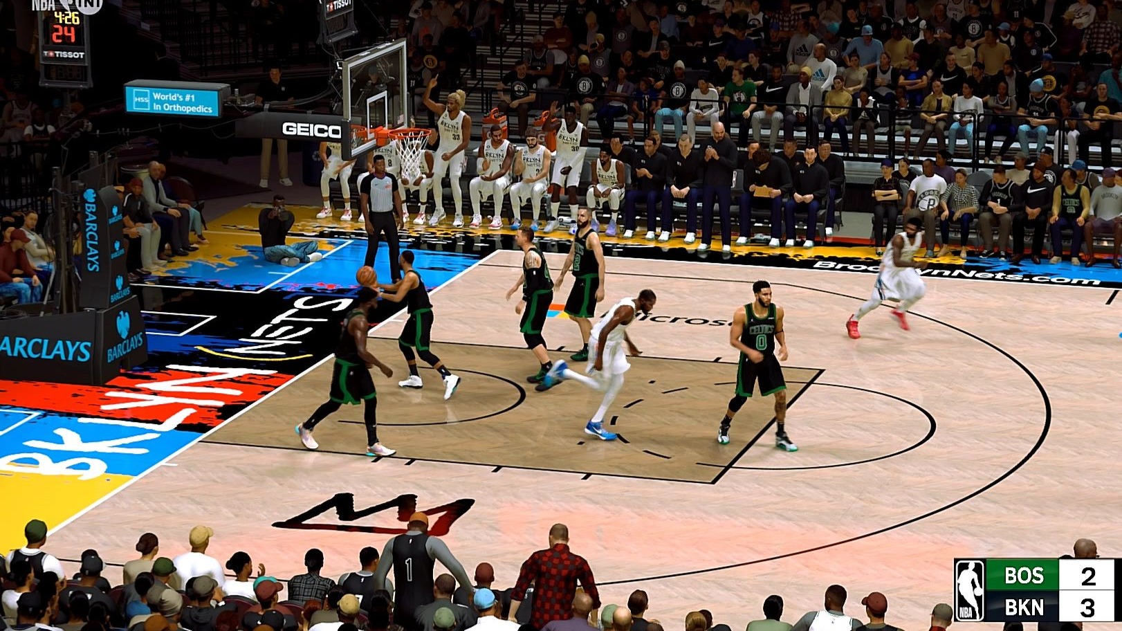 篮网胜出凯尔特人，英雄主义无畏绽放光芒的简单介绍