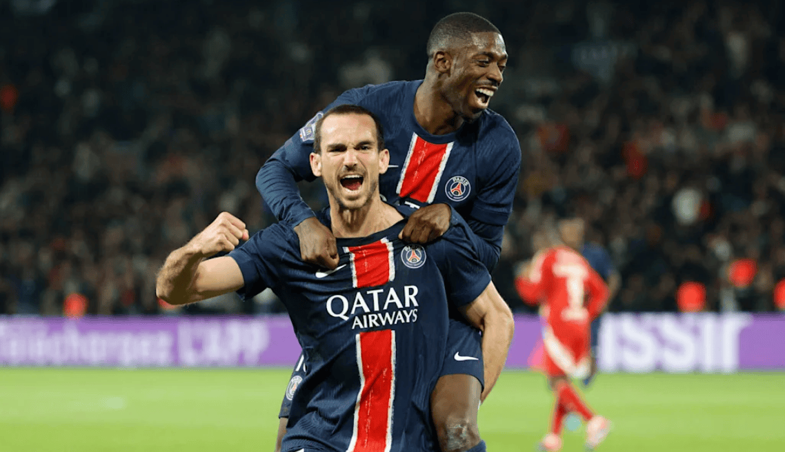 法国联赛：巴黎圣日耳曼大比分战胜里尔的简单介绍