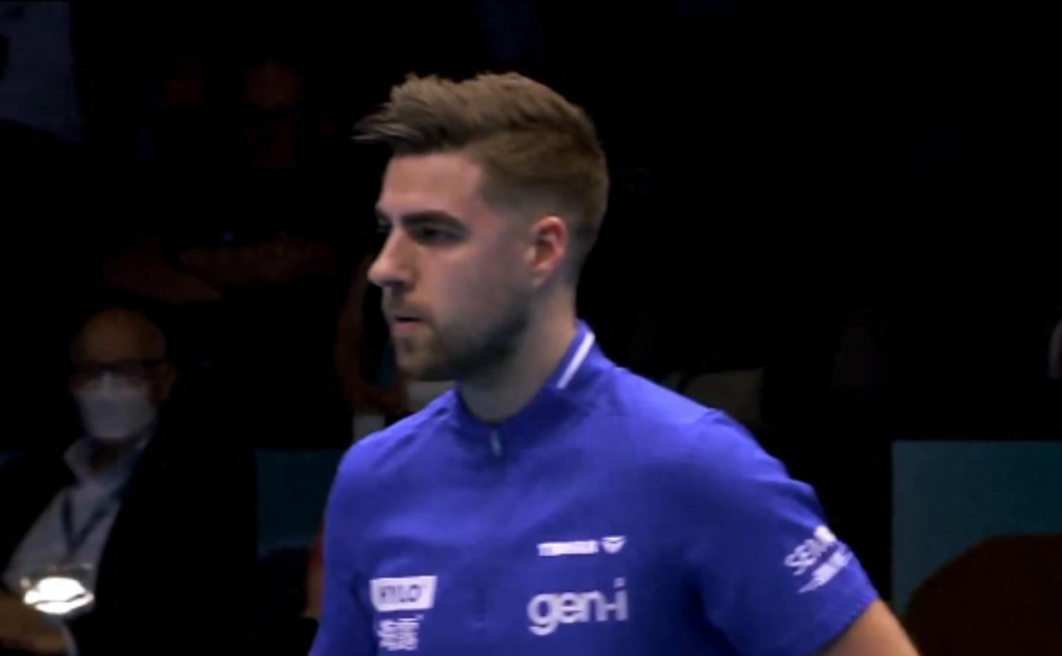 比利时男子乒乓球选手实现大逆袭