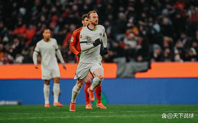 沃尔夫斯堡客场两连平，德甲不败走势稳健明显